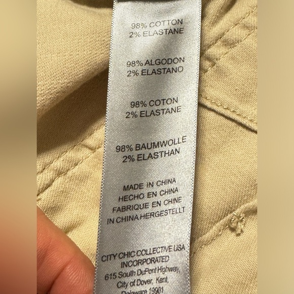 Arna York Collection Cropped Jeans 22W - Picture 7 of 7